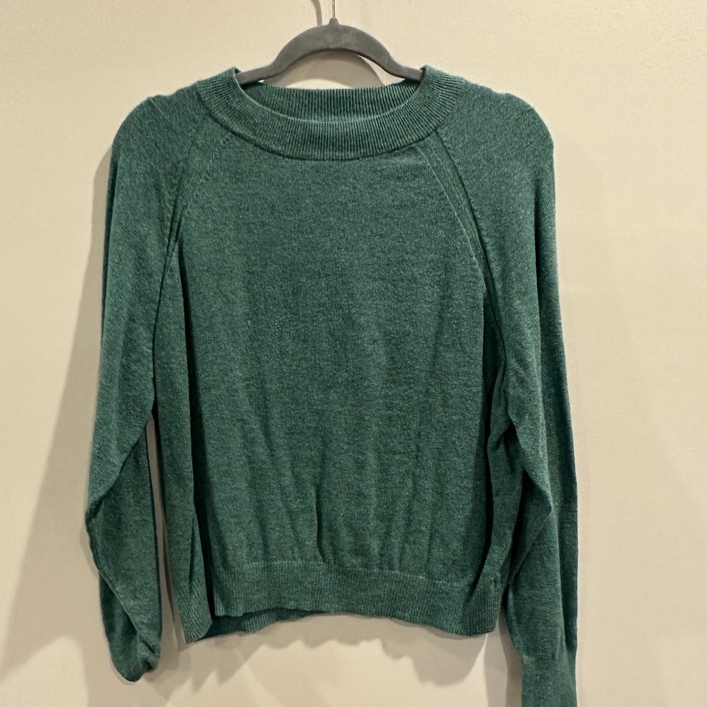 Plain pullover sweater